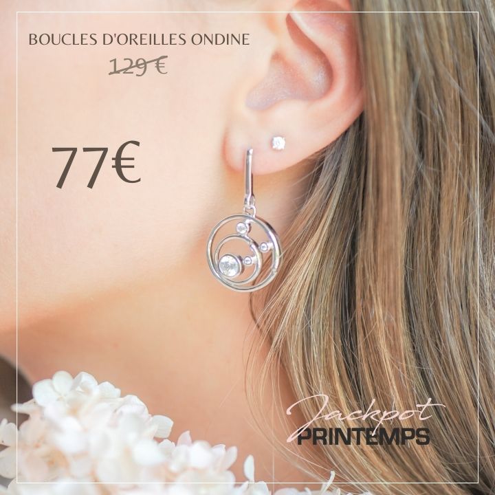 BOUCLES D'OREILLES ONDINE